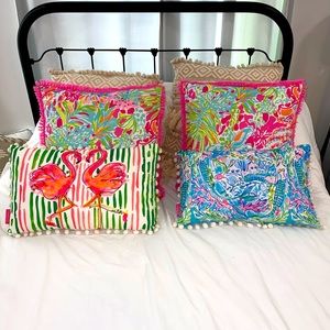 Lily Pulitzer Pillows (4)